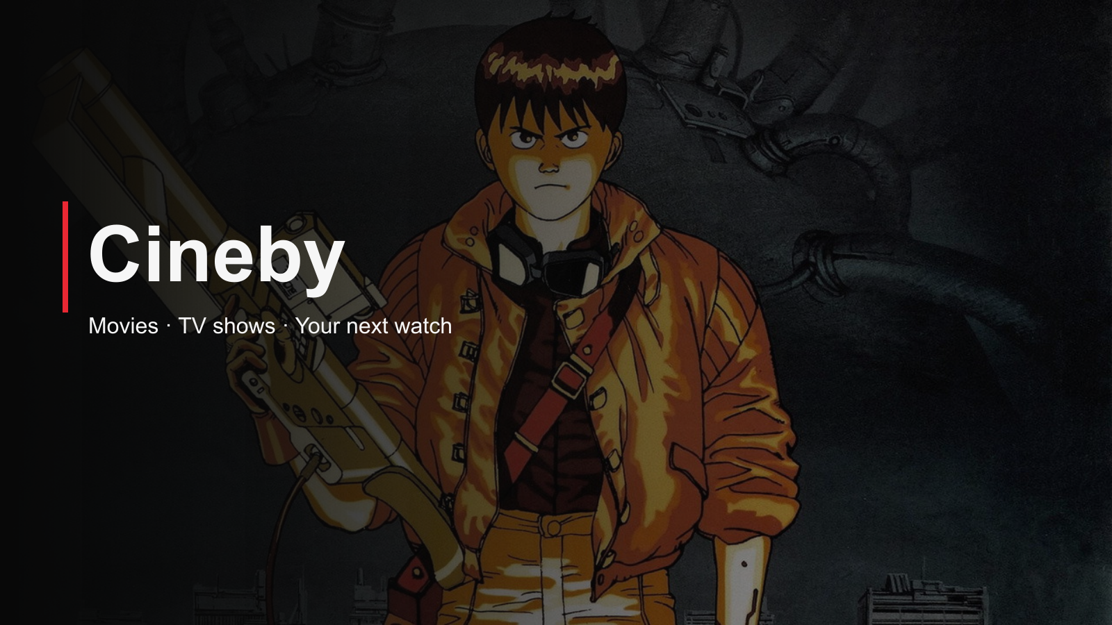 Cineby movie and TV artwork with the Cineby name